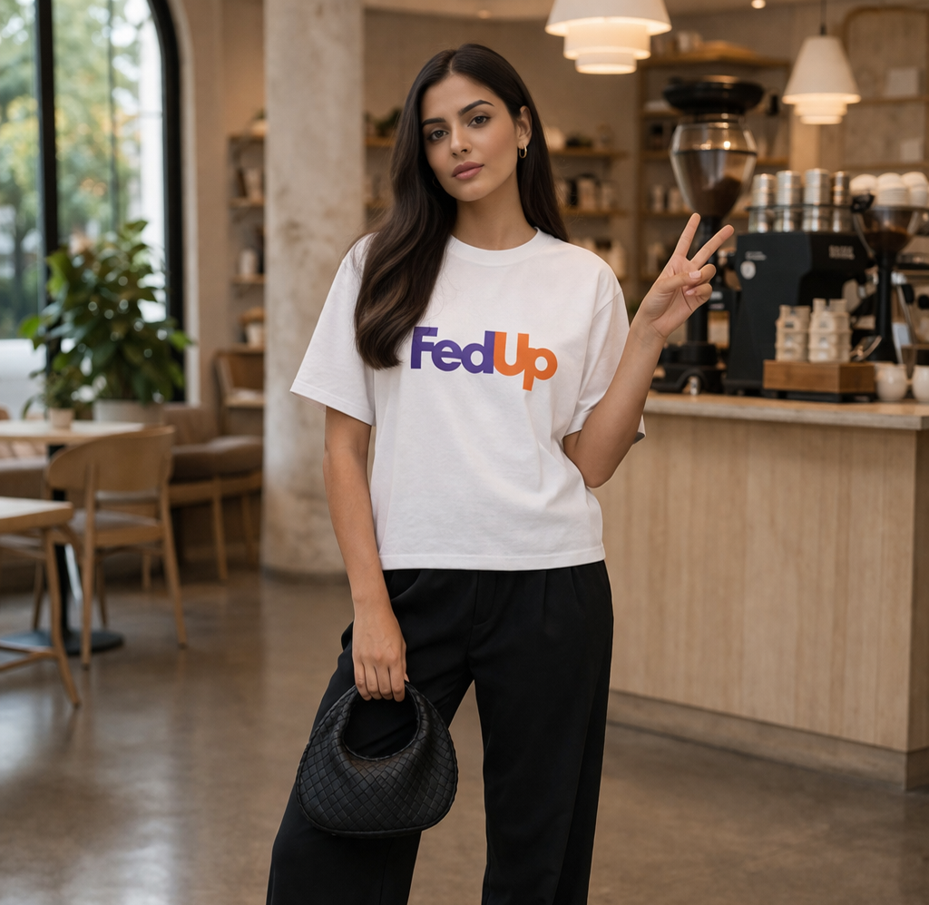 FedUp Oversized Classic T-Shirt