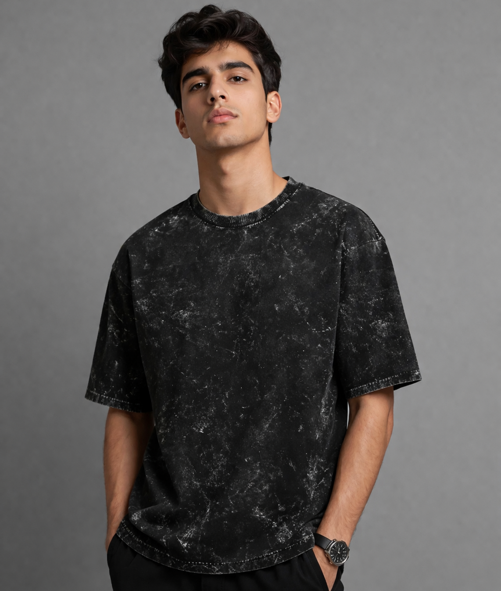 Essentials Marble Oversized Tee
