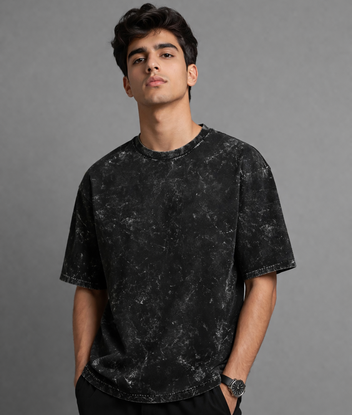 Essentials Marble Oversized Tee