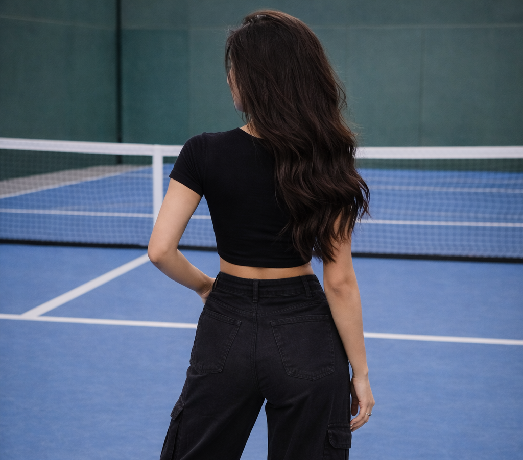 11:11 Embroidered Baby Tee