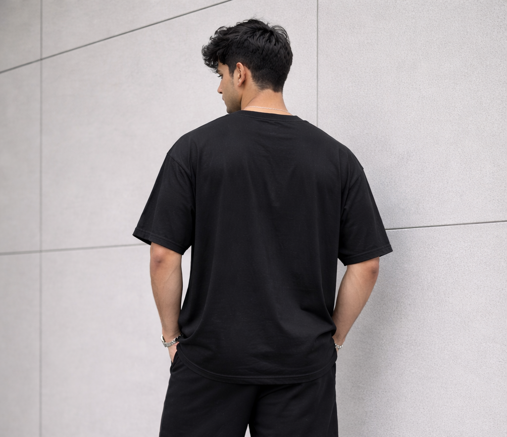 11:11 Embroidery Oversized T-Shirt