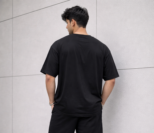 11:11 Embroidery Oversized T-Shirt