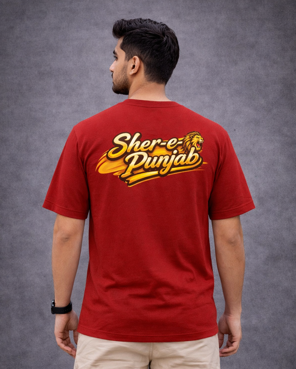 Punjab Kings Fan Unisex Oversized Classic T-Shirt