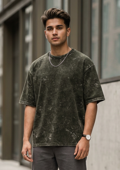Essentials Marble Oversized Tee